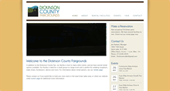 Desktop Screenshot of dickinsoncountyfairgrounds.com
